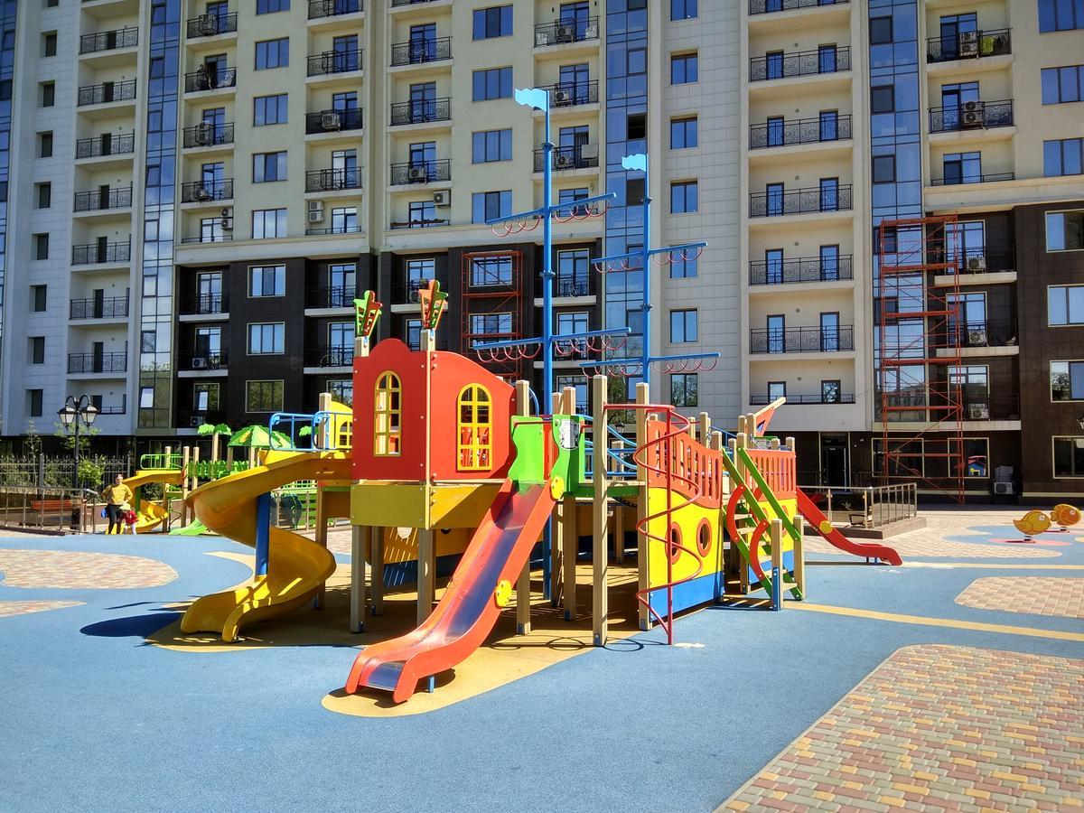 Аркадия Студия С Балконом Частичный Вид Моря Первая Линия От Моря Odesa Exterior photo